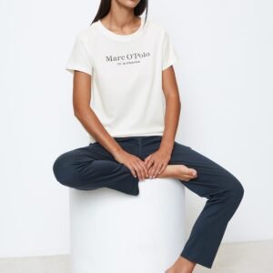 Womens Round Neck Short Sleeve Organic Cotton T-Shirt